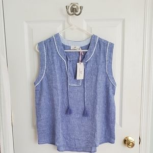 Vineyard Vines Notch Tassel Popover